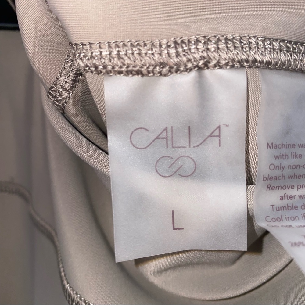 CALIA By Carrie Underwood Taupe/Gray High-Waisted Leggings - Picture 5 of 8